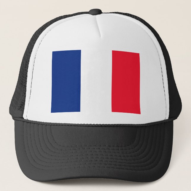 France Flag Trucker Hat (Front)