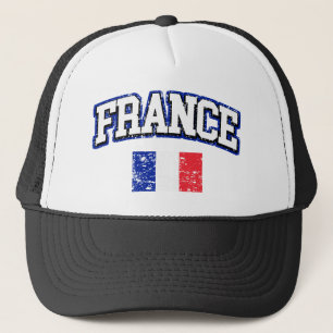 France Flag Trucker Hat