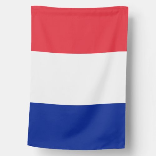 France flag Weatherproof Personalized House Flag