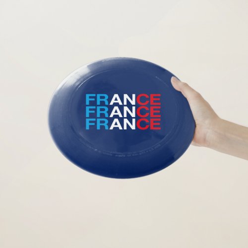 FRANCE Flag Wham_O Frisbee
