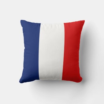 France Flag x Flag Pillow | Zazzle