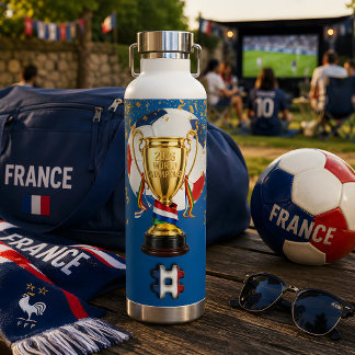 France Football | 2026 Global Games  Water Bottle