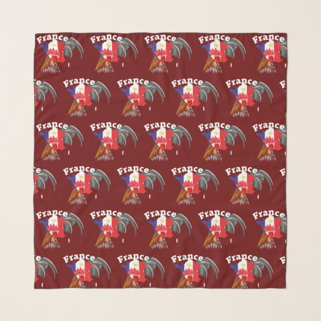 France, France, Francia Schal Scarf (Front)