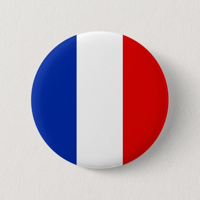 France, France Pinback Button (Front)