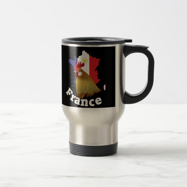 France Francia Tasse Travel Mug (Right)