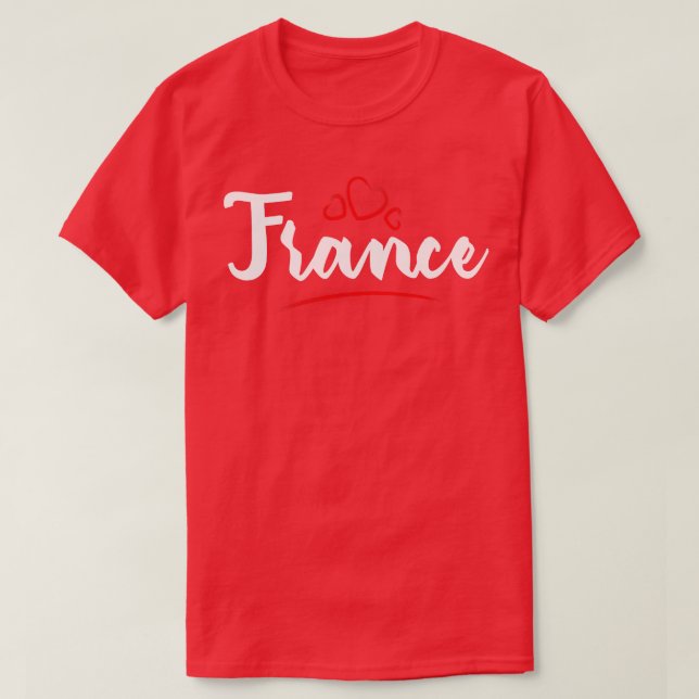 France French 3 T-Shirt (Design Front)