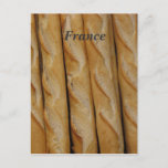 France - French Bread Postcard