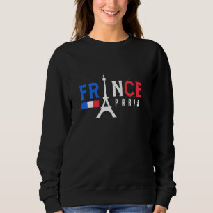 France French Flag Europe Paris Travel Adventure C Sweatshirt