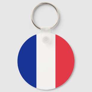 France (French) Flag Keychain