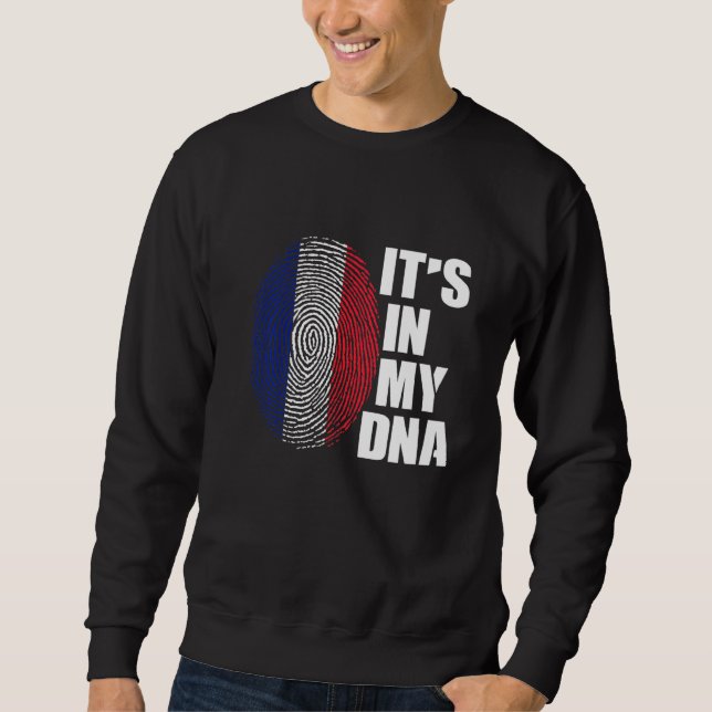 France French Flag Paris French Parents Travel Gui Sweatshirt (Front)