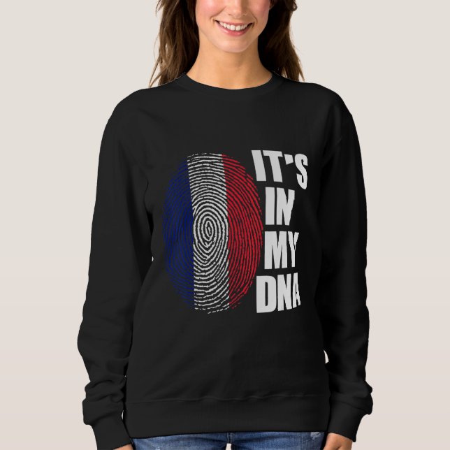 France French Flag Paris French Parents Travel Gui Sweatshirt (Front)