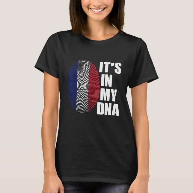 France French Flag Paris French Parents Travel Gui T-Shirt (Front)