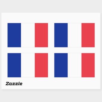 Russia Flag Rectangular Sticker, Zazzle