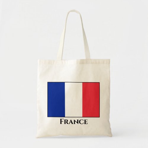 France French Flag Tote Bag