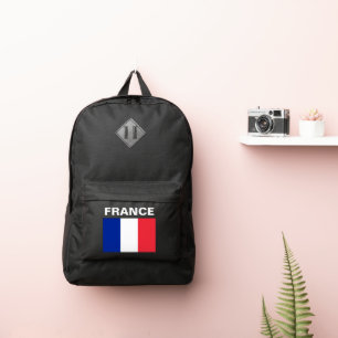 France French Flag Travel Patriotic Paris Port Authority® Backpack