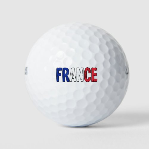 France French Golf Balls