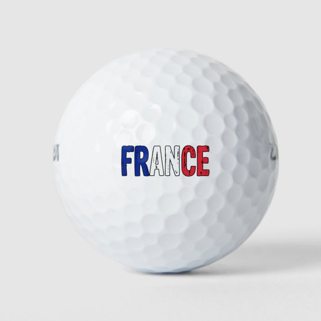 France French Golf Balls (Front)