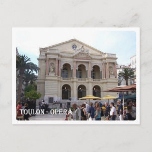 France - French Riviera - Côte d'Azur - Toulon - Postcard