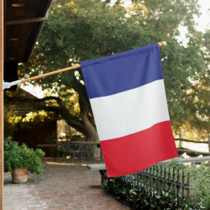 France French Waterproof House Flag