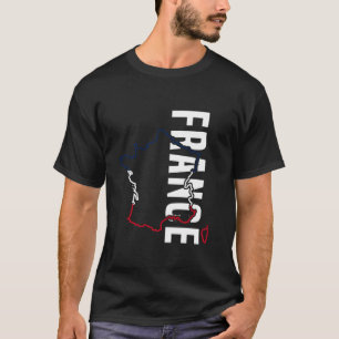 France Gift French Flag Eiffel Tower Frankreich So T-Shirt