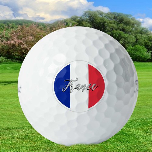 France Golf Balls  French Flag Golfers  Patriots