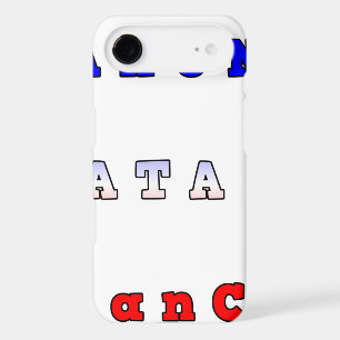fRANCE HAKUNA MATATA BLUE WHITE RED UNITY COLORS T iPhone 17 Air Case