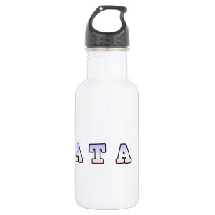 fRANCE HAKUNA MATATA BLUE WHITE RED UNITY COLORS T Stainless Steel Water Bottle
