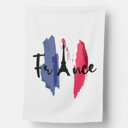 FRANCE HOUSE FLAG