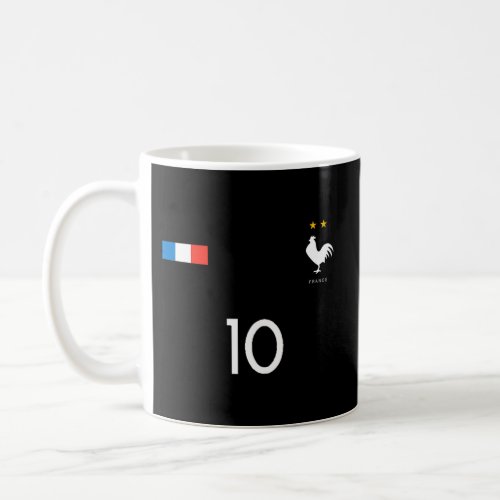 France Jersey 10 French Football Soccer Coffee Mug
