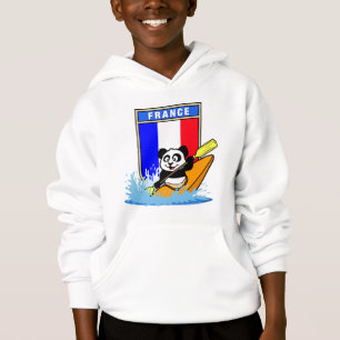 France Kayaking Panda Hoodie