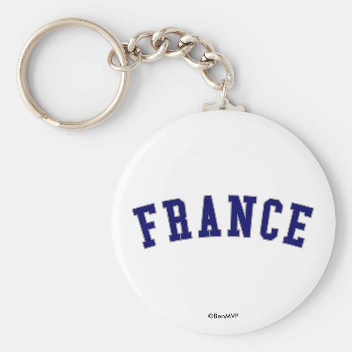 France Key Chain
