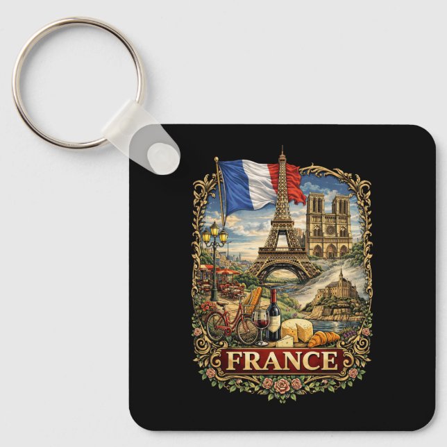 France Keychain (Front)