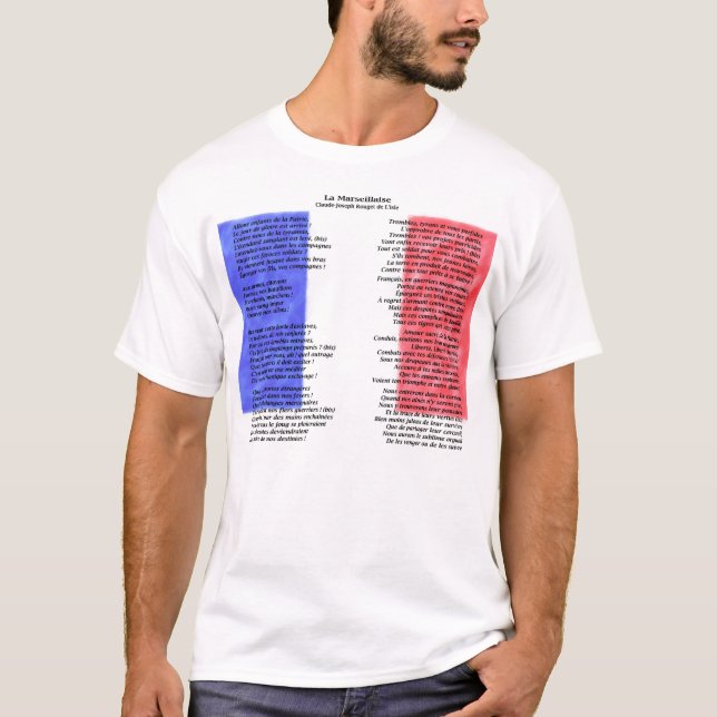 France - La Marseillaise T-Shirt (Front)