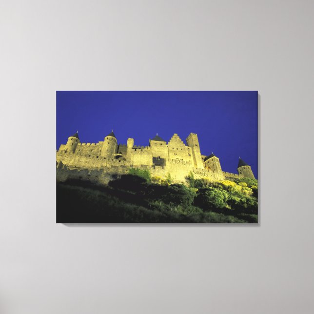 FRANCE, Languedoc Carcassonne 2 Canvas Print (Front)