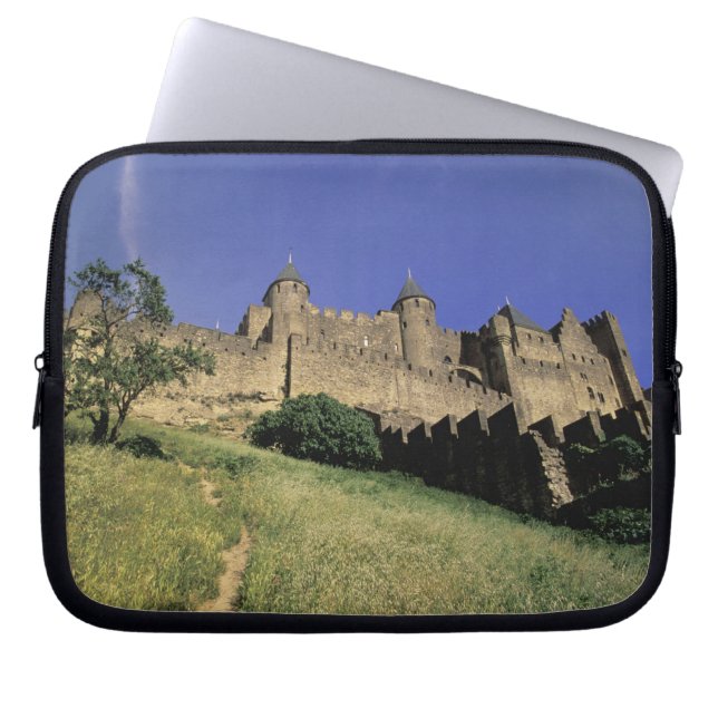 FRANCE, Languedoc Carcassonne Laptop Sleeve (Front)