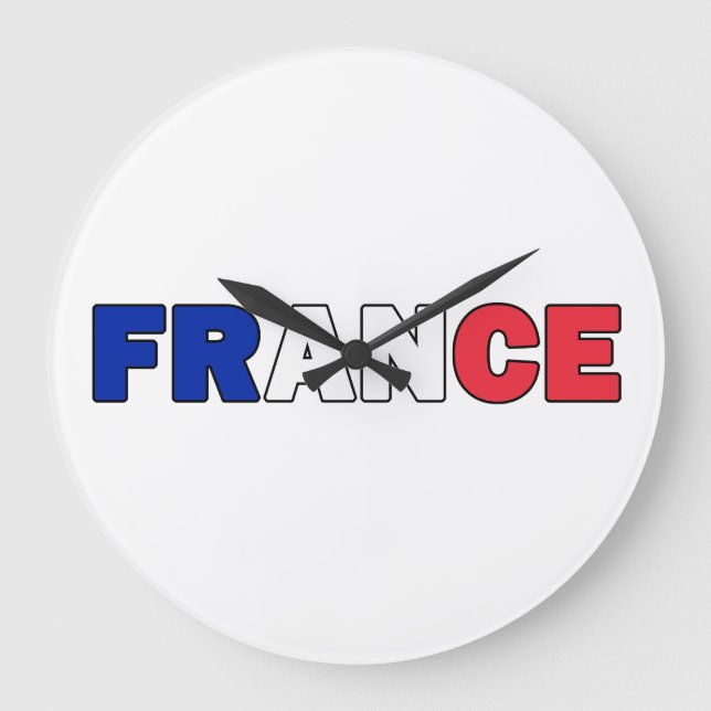 France Large Clock (Front)