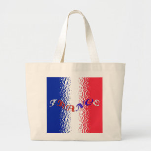France Large Tote Bag