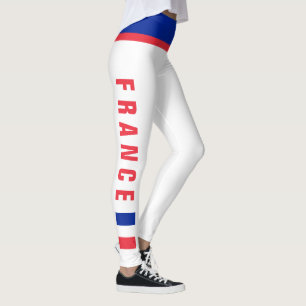 France Leggings Mini Flag