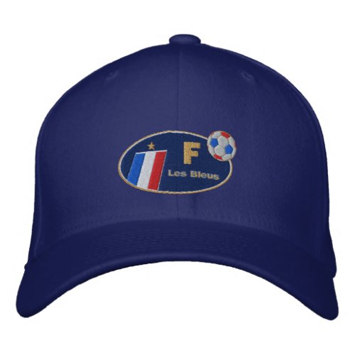 France Les bleus French Flag Logo Cap