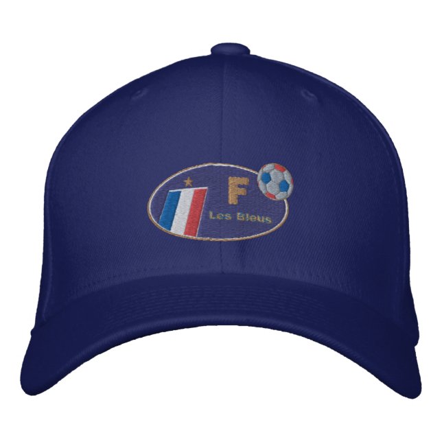 France Les bleus French Flag Logo Cap (Front)