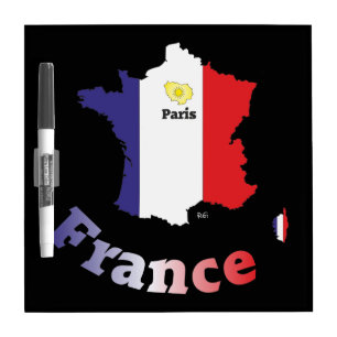 France - magnetic panel with pen dry erase board