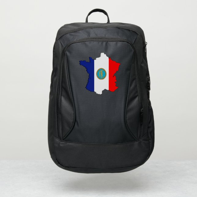 France map gym bag (Front)