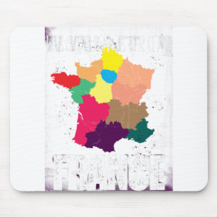 france map mouse pad