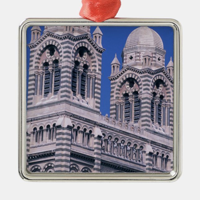 France, Marseille, Provence. Cathedral de la Metal Ornament (Front)