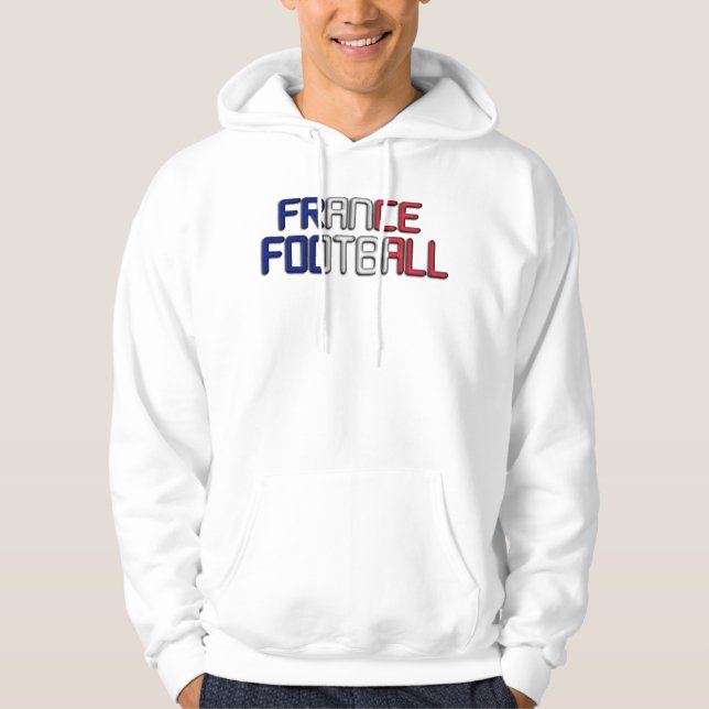  France Men's Football  Hoodie (Front)