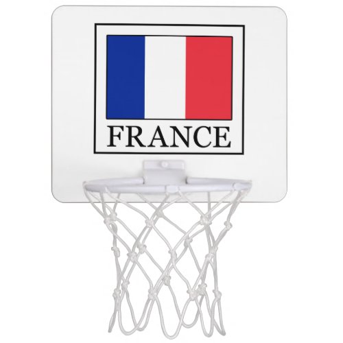 France Mini Basketball Hoop