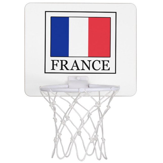 France Mini Basketball Hoop (Front)