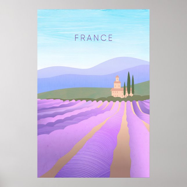 France Minimal Travel Poster (Front)