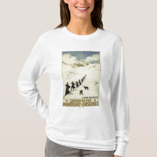 France - Monks Skiing T-Shirt