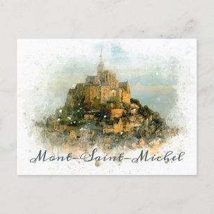 Postcards from Mont Saint Michel - StyleChe